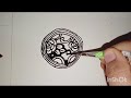 Beautiful Mandala Design Tutorial|Latest Mandala Design|Mandala Design 2024