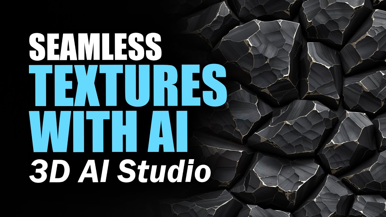 Generating Seamless Textures With Ai 3d Ai Studio Youtube