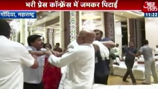 Congress MLA Gopaldas Agarwal Beaten By BJP Councillor Shiv Sharma