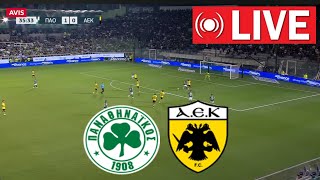 Panathinaikos - AEK LIVE | Super League 2023/2024 |