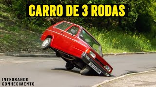 O carro de 3 rodas: o que poderia dar errado?