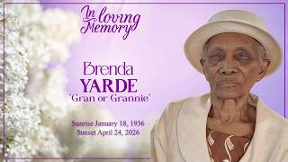 Celebrating the Life of Brenda Yarde