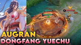 Augran x Fox Spirit Matchmaker – Dongfang Yuechu Skin Showcase! 🌙✨ Honor of Kings Gameplay