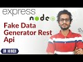 Fake Data Generator Rest Api | Express Js | Node Js | Faker.js 🔥