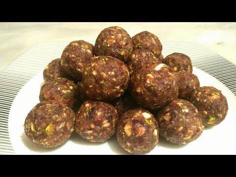 No Bake Date and Nuts Energy Balls No Bake Date and Nuts Energy Balls