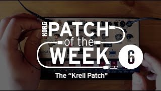 volca modular Patch of the Week 6: The “Krell Patch"