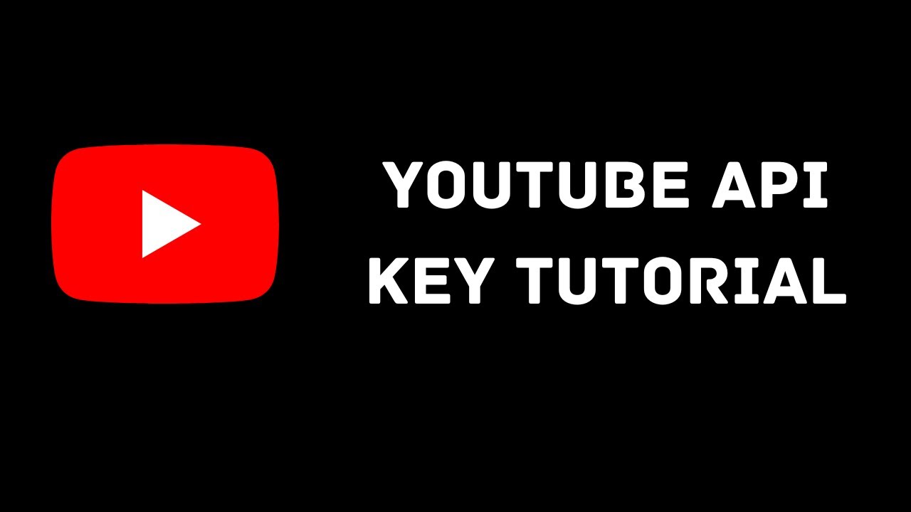 Youtube Api Key Tutorial Youtube Youtube Api Key Tutorial Youtube