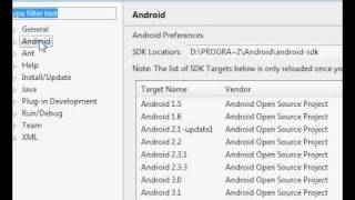 setting eclipse preferences settings