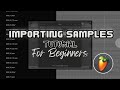 How To Import Your Own Samples Into FL Studio Mobile! [2024]