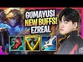 GUMAYUSI TRIES EZREAL WITH NEW BUFFS! - T1 Gumayusi Plays Ezreal ADC vs Kalista! | Season 2024