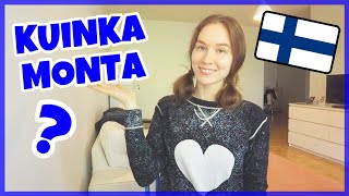 Finnish Question Phrase: KUINKA MONTA? | Meaning (with Examples)