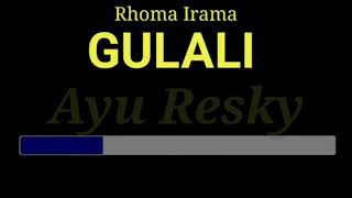 Karaoke Gulali  Rhoma Irama
