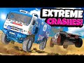 Racing & Crashing in the WORLD'S MOST DANGEROUS RACE! (Dakar Desert Rally)