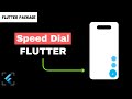 How to create multiple Floating Action Button using Speed Dial Package in Flutter