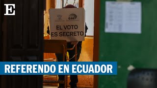 Ecuador vota en elecciones locales un referéndum | EL PAÍS