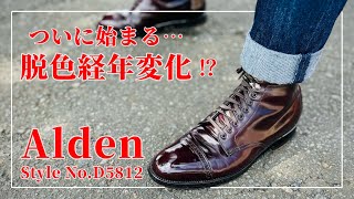 【経年変化報告!!】 色抜けしたAldenのフルメンテナンスと原因と対策。