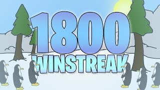 Bedwars 1800 winstreak (world record) ft. Technoblade