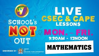 CSEC Mathematics: Vectors - May 18 2020