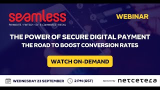 Webinar: The power of secure digital payments - in partnership with Netcetera