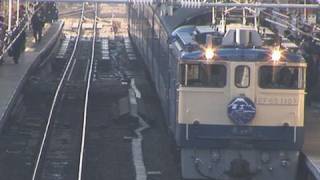 [HD] 寝台特急 富士はやぶさ Scene.1 EF65代走 sleeper exp. Fuji\u0026Hayabusa with EF65 loco