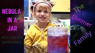 Nebula In A Jar/ Kids Easy Science  Experiment