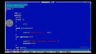C++ | Operator overloading 'pre and post increment' | CodeLearning