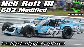 Neil Rutt III 602 Modified Evergreen Raceway 5/7/2022