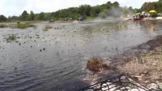 Airboat rodeo in hernando