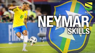 Neymar - Magic Skills, Dribles \u0026 Gols | Seleção Brasileira HD