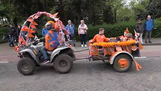 Koningsdagoptocht  Putten in vijf minuten