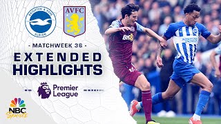 Brighton v. Aston Villa | PREMIER LEAGUE HIGHLIGHTS | 5/5/2024 | NBC Sports