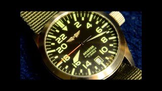 Aviator 24 hour Russian watch