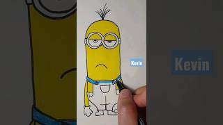 Learn how to draw Kevin from Minions