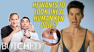 Justin The Human Ken Doll Has Had Over 120 Cosmetic Procedures?! | Botched | E!