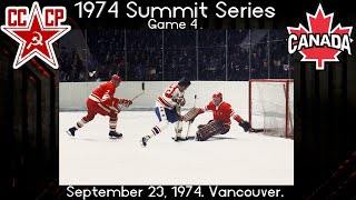 Game 4 - 74 Summit Series: Canada (WHA Allstars) vs Soviet Union