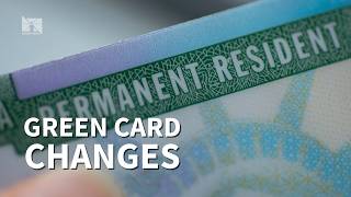 Foreigners in the US will have to apply for a green card abroad under new rules