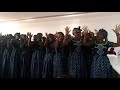 ntulo main choir wamushilo on stage