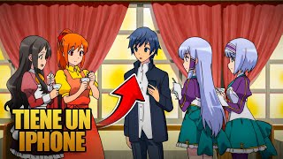 Reencarna Con Un IPHONE y HABILIDADES Divinas Para SEDUCIR CHICAS | Anime Recap [EP 1]