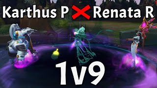 Karthus can LITERALLY 1v9! | Renata R vs. Karthus P