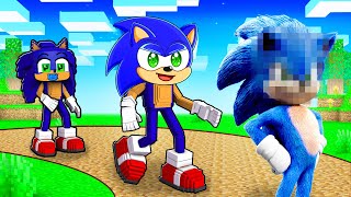 Sonic’s BIRTH to REALISTIC Life in Minecraft!