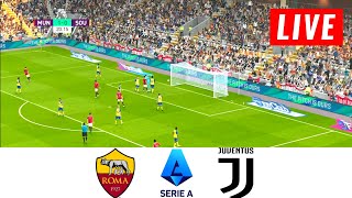 Juventus vs Roma (1-1) | Serie A Tim 2022 | Live Football Match Today Online | Pes 21 Gameplay