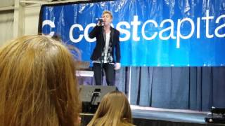 Tristan at Teen Fest