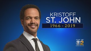 Y\u0026R Star, Actor Kristoff St. John Dies At Age 52