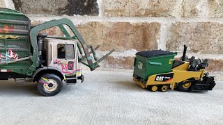 Garbage Truck Videos For Children l First Gear Front Loader And A Dumpster l Garbage Trucks Rule
