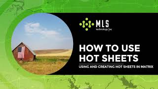 How to Use: Hot Sheets