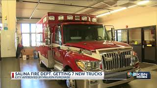 Salina Fire Department getting 7 new trucks