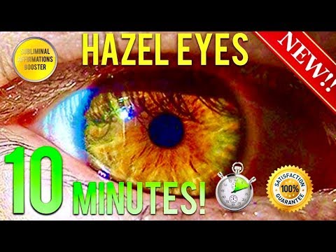 🎧GET HAZEL EYES IN 10 MINUTES! SUBLIMINAL AFFIRMATIONS BOOSTER! REAL RESULTS DAILY! 🎧GET HAZEL EYES IN 10 MINUTES! SUBLIMINAL AFFIRMATIONS BOOSTER! REAL RESULTS DAILY!