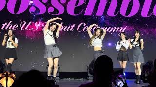 4K 230915 Loossemble random dance covers US Debut Ceremony in NY 루셈블