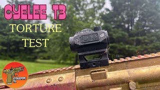 CYELEE T3 RED DOT TORTURE TEST (CHEAP SHAKE AWAKE)