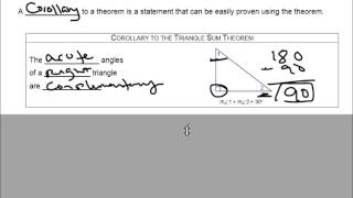 Part 2 Classifying triangles video lesson